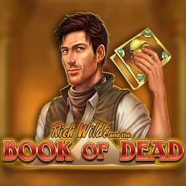 Book of Dead slot icon by Play'n GO, available at Dreamz Casino